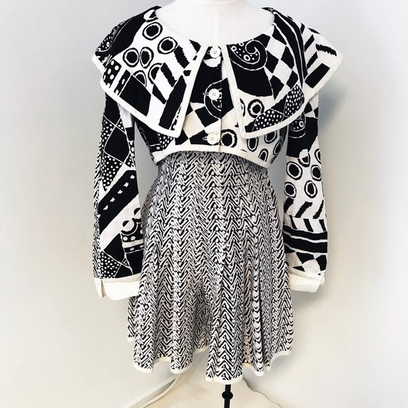 Vintage Pants - Vintage 90s 6 Linen Art Print Hip Hop 2 Piece Set